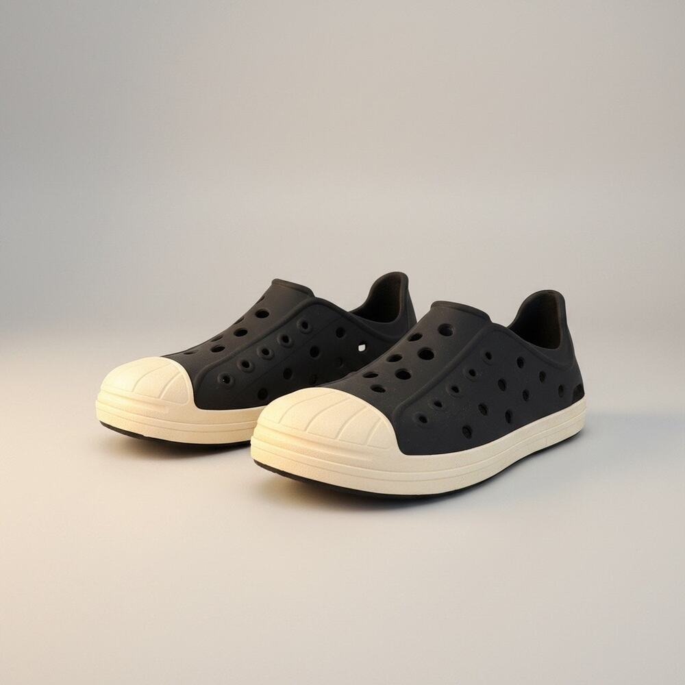 Crocs kids "Bump It" slip on shoes size 13